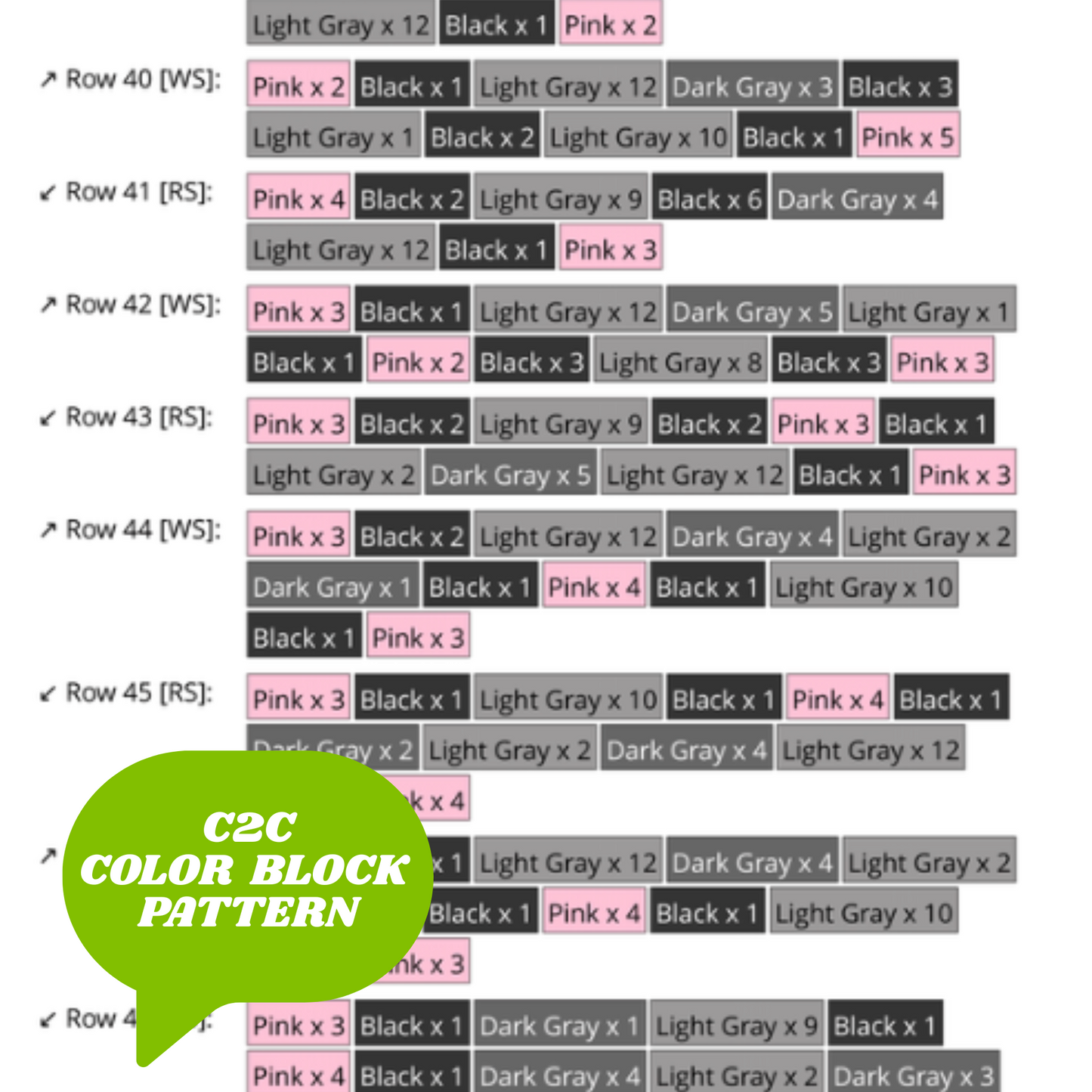 Astronaut Cat Graph + Written Pattern For C2C & Tapestry Crochet - Crochet Cat Graph - Crochet Cat Baby Blanket - Kawaii Space Kitten Afghan