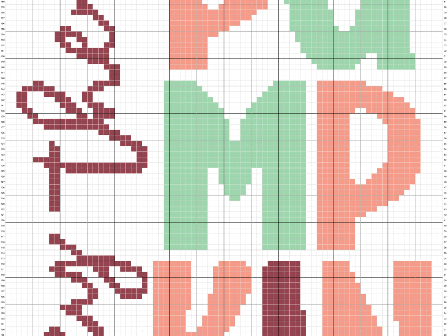 Hey There Pumpkin Graph and Pattern C2C & Tapestry - Crochet Fall Crochet Decor Pumpkin Crochet C2C Baby Blanket - C2C Thanksgiving Blankets