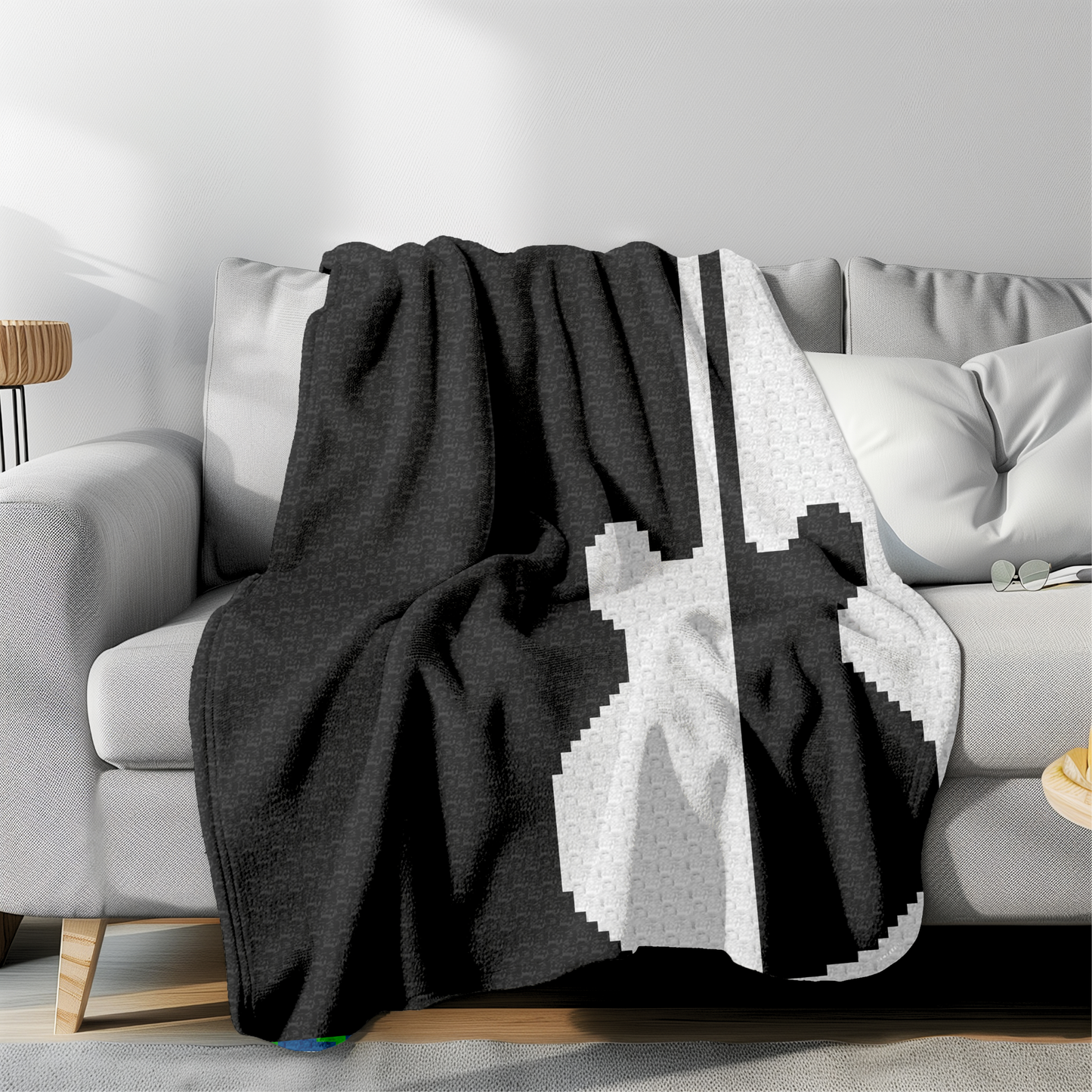 Grandioso Guitar Graph and Pattern C2C & Tapestry Crochet - C2C Guitar Blanket Graphgan - Musical Crochet Blanket - Teacher Gifts C2C Afghan