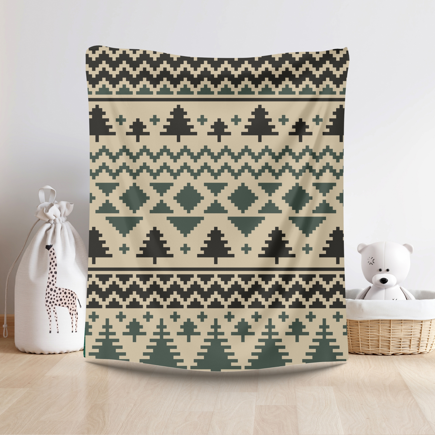 Sholach Christmas Tree Pattern Graph + Written Pattern For C2C & Tapestry Crochet - Christmas Trees C2C Crochet Pattern - Gifts For Holidays