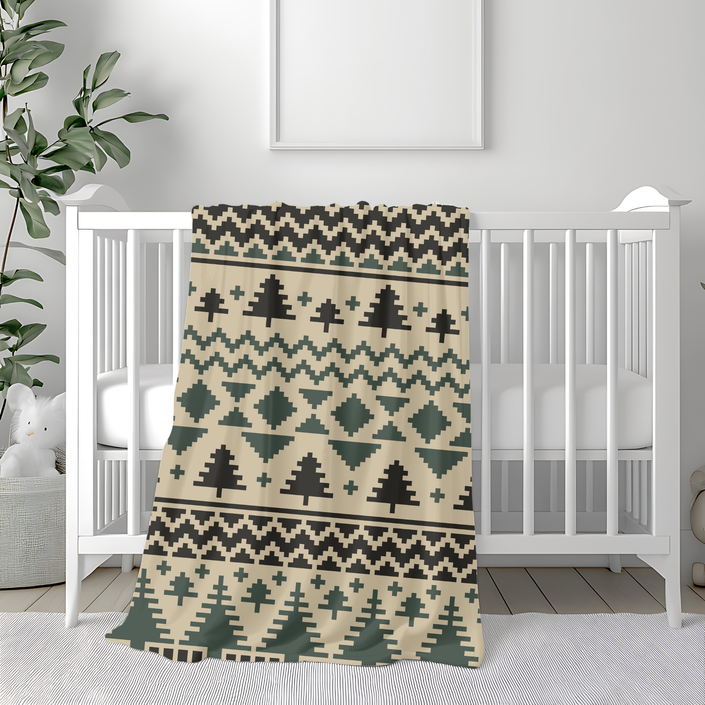 Sholach Christmas Tree Pattern Graph + Written Pattern For C2C & Tapestry Crochet - Christmas Trees C2C Crochet Pattern - Gifts For Holidays