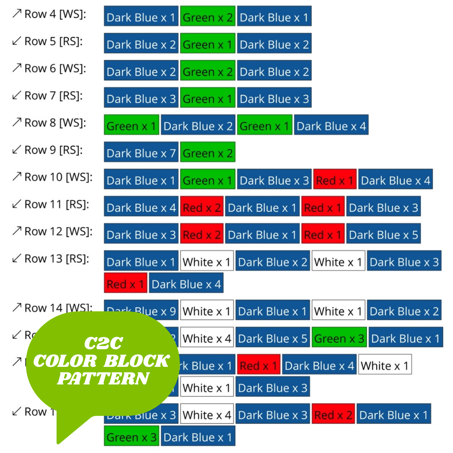 Christmas Nutcracker Afghan Graph & Pattern for C2C + Tapestry Crochet | Prince Nutcracker Easy Crochet Pattern Holiday Gifts Traditional