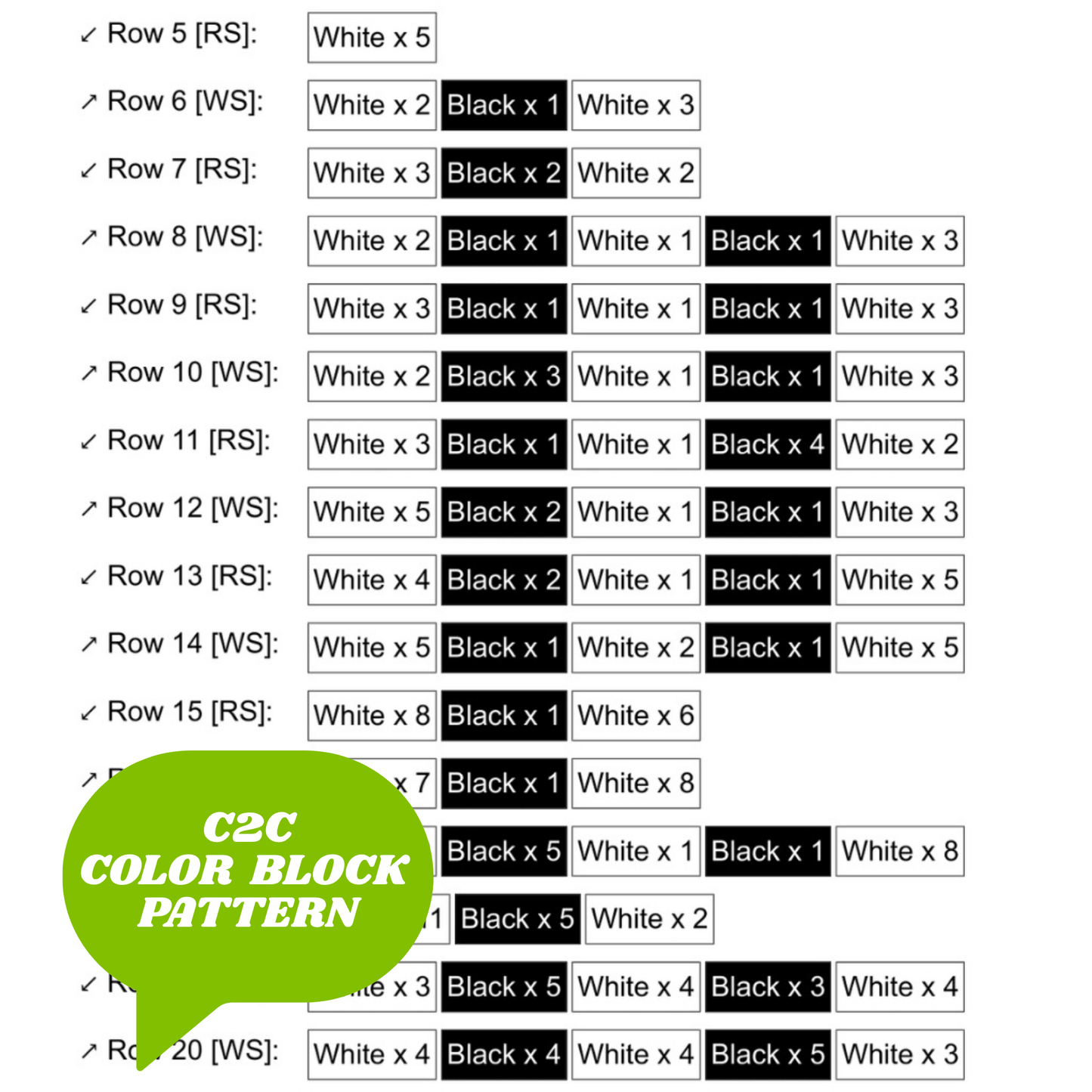 Poker King Of Spades Graph + Written Pattern For C2C & Tapestry Crochet | Poker Blanket | Cards Game Afghan | Graphgan Gifts For Men Gambler