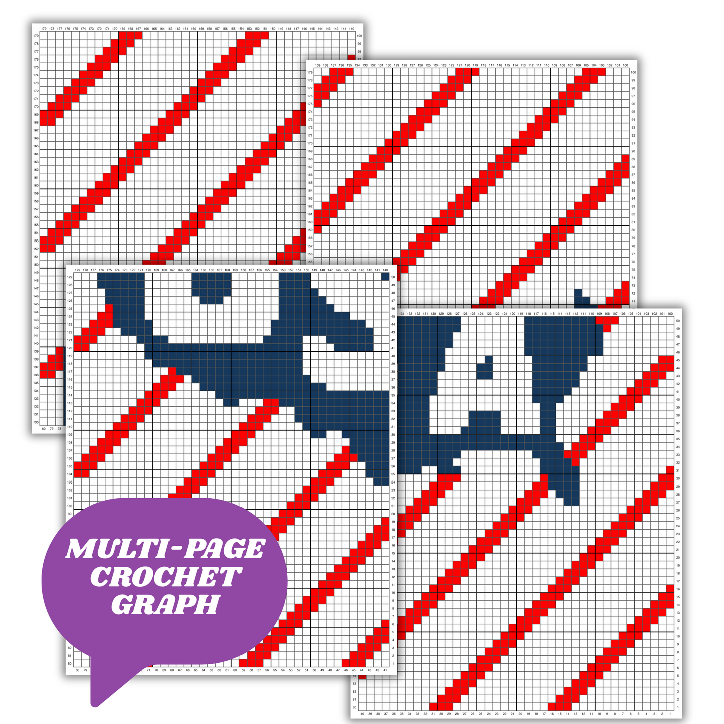 Independence Day Throw by Magic Yarn Pixels