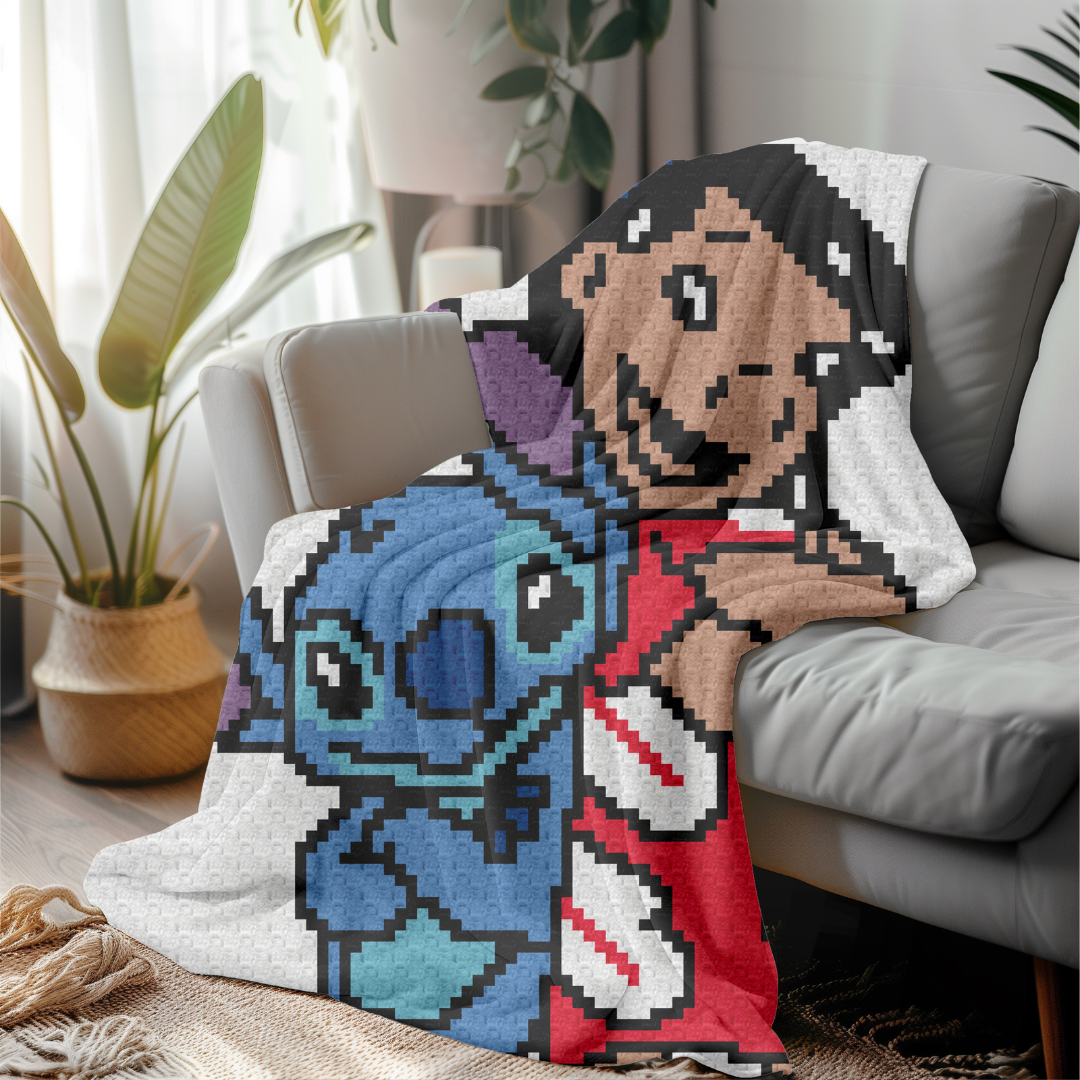 Lilo and Stitch by Magic Yarn Pixels