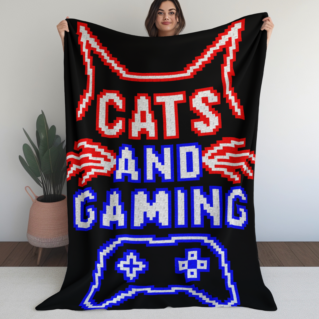 Cats & Gaming C2C Crochet Pattern by Magic Yarn Pixels