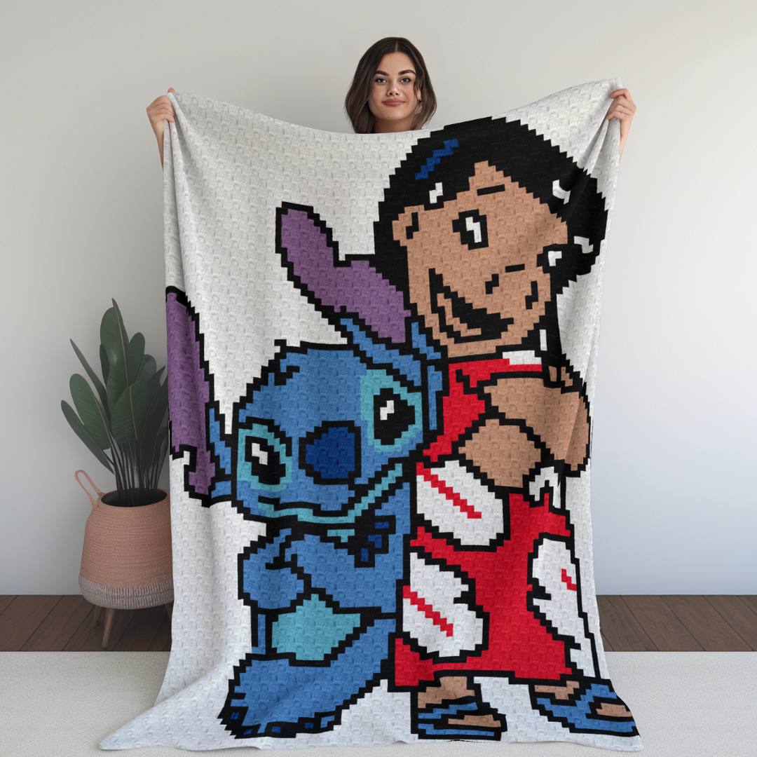Lilo and Stitch by Magic Yarn Pixels