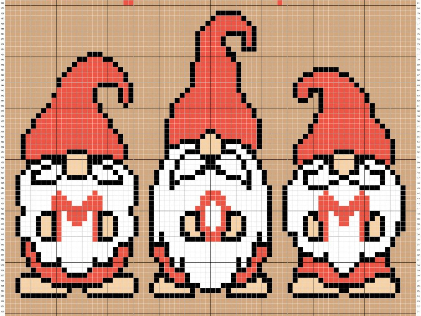 Best Mom Ever Gnomes Graph + Written Pattern For C2C & Tapestry Crochet - Mother C2C Graphgan Mother's Day Gift Crochet Blanket Mom Blanket